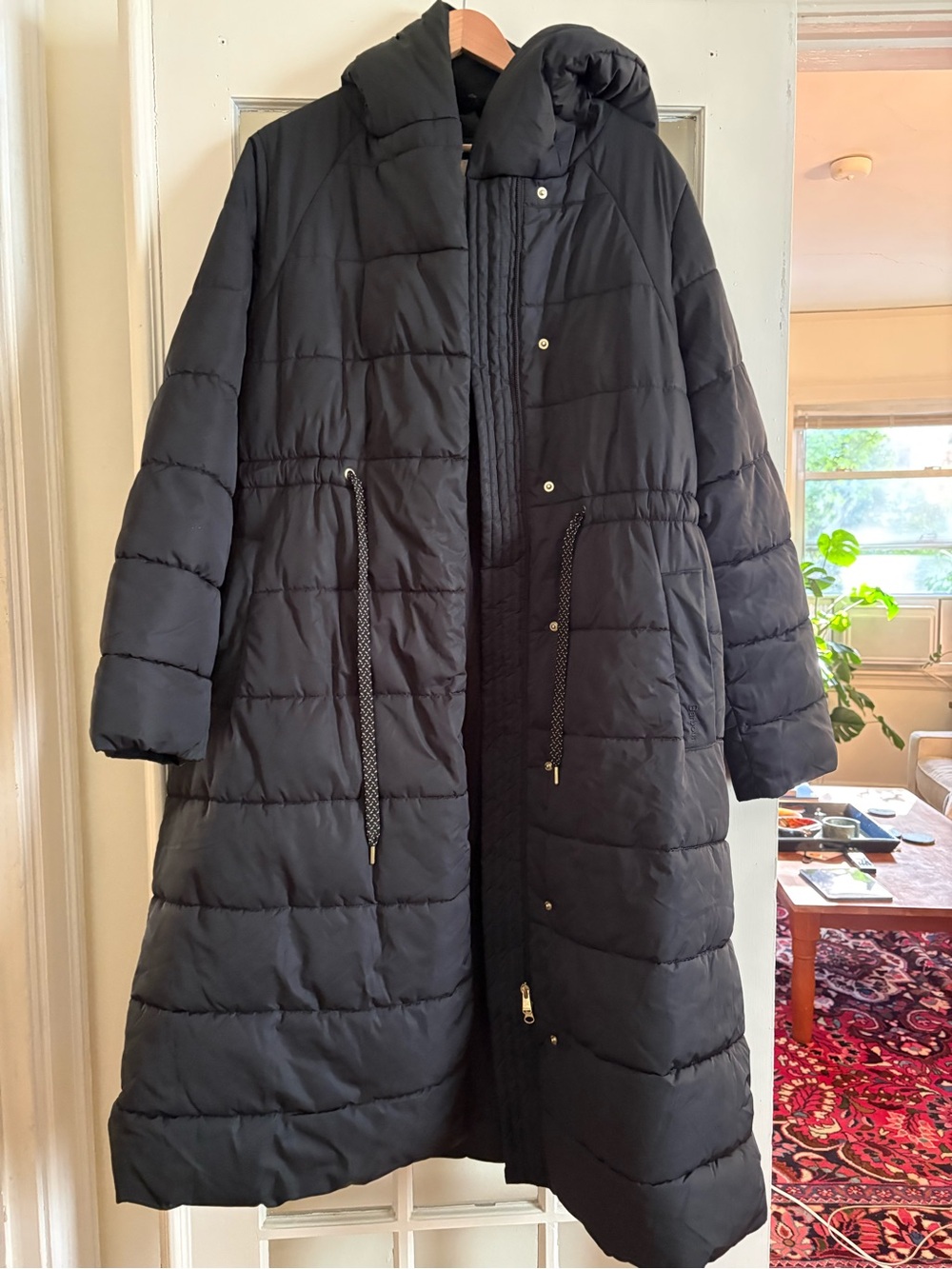 Barbour Alexandria Long Quilt Puffer Coat